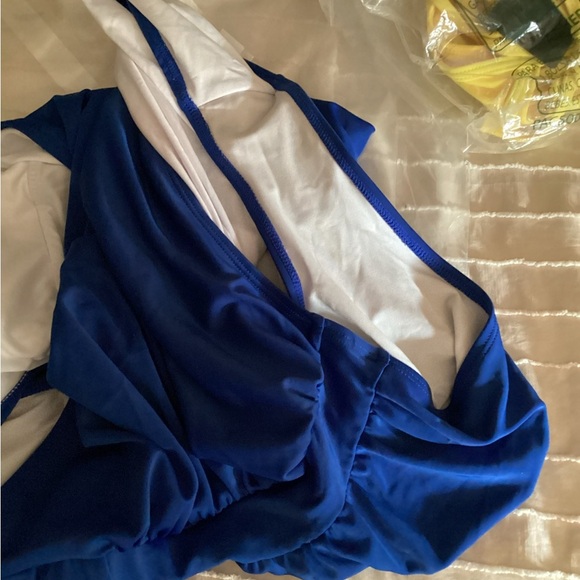 Women One Piece Swimsuit Tummy Control Bathing Suit Swimwear Plus Size XXL - Picture 3 of 3